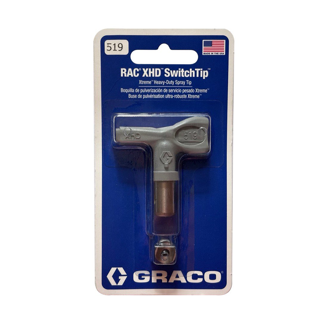 Duza, airless, Graco, XHD 519 Diametru duza 0.019, inch, 0.48 mm, Unghi de pulverizare 50° XHD519 Duza, airless, Graco, XHD 519 Diametru duza 0.019, inch, 0.48 mm, Unghi de pulverizare 50° XHD519